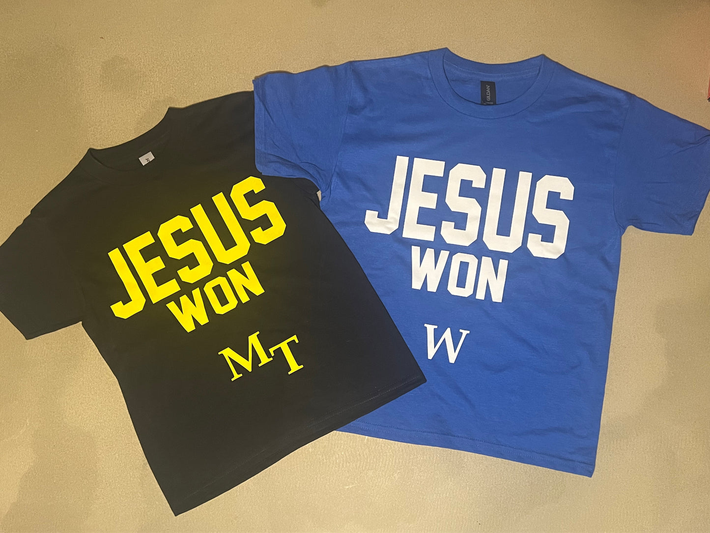 JESUS WON t-shirt