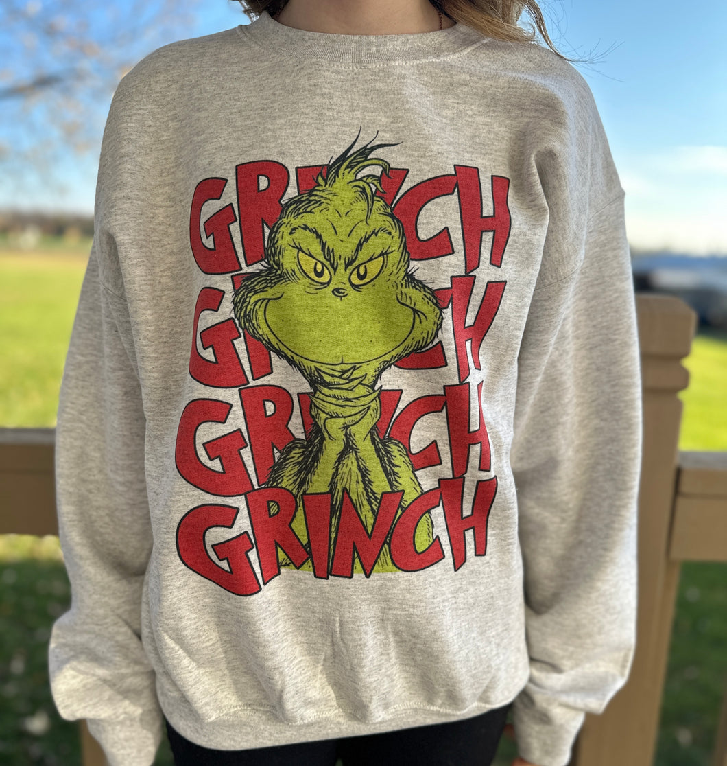 Grinch crewneck