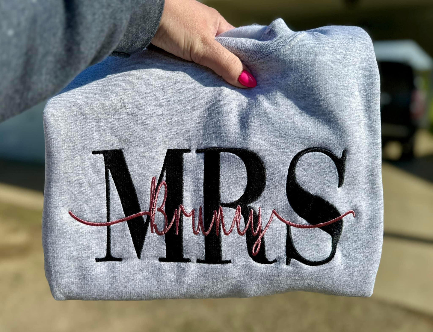 MRS crew embroidered