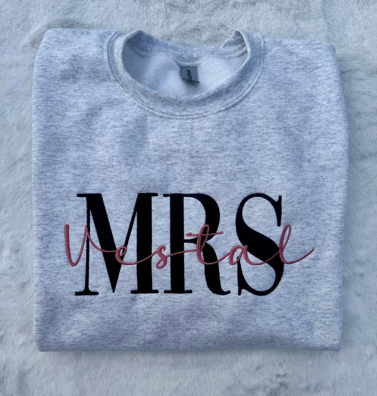 MRS crew embroidered