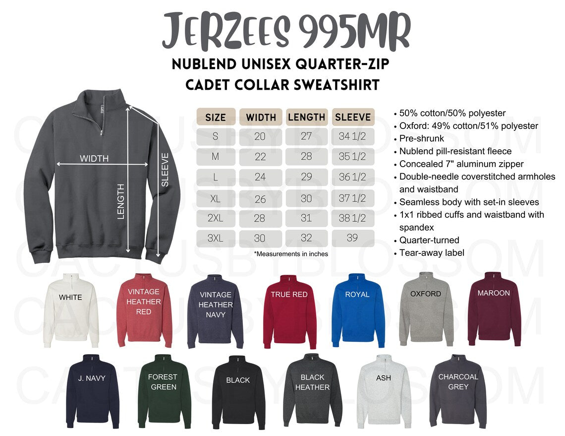 Stethescope quarter zip crew