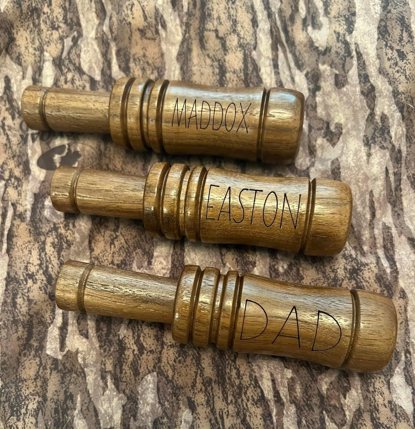 Engraved duck call