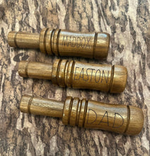 Load image into Gallery viewer, Engraved duck call
