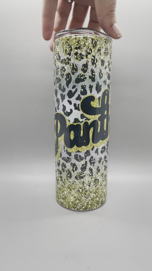 Panthers leopard tumbler