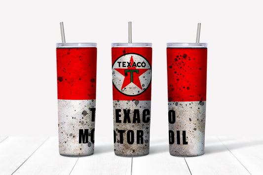 Texaco Motor Oil Tumbler