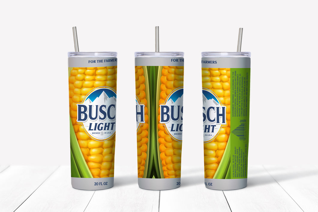 Busch Light for the farmers tumbler