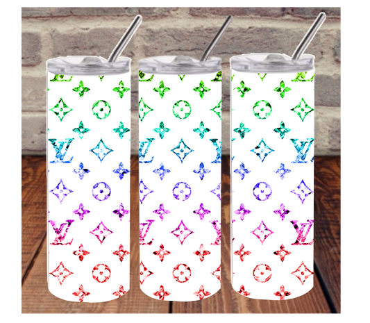 LV rainbow Tumbler