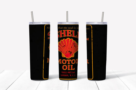 Shell  Motor Oil Tumbler