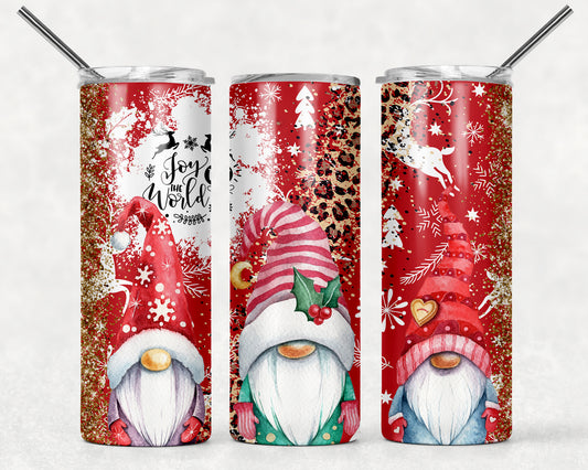 Holiday Gnome tumbler