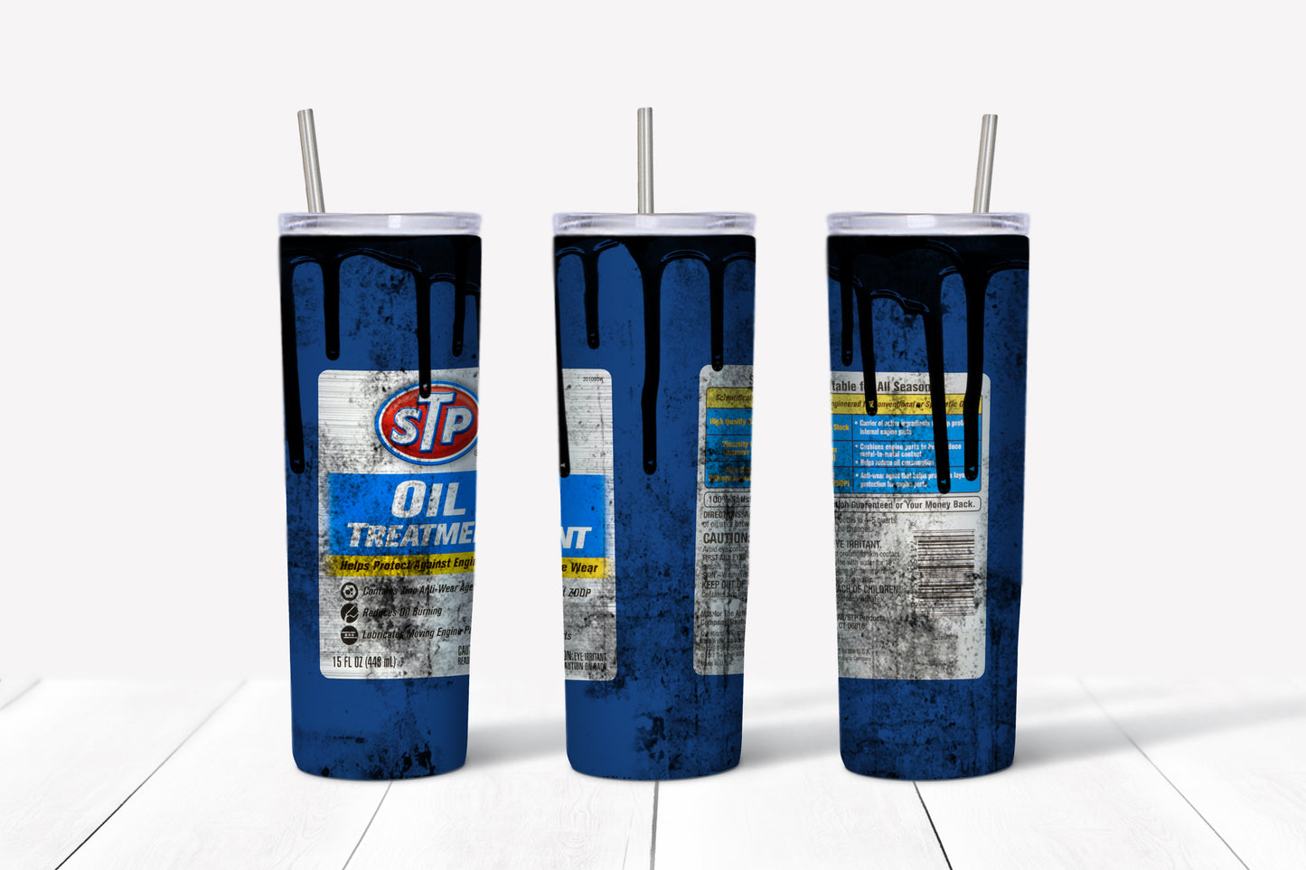 STP Oil Tumbler