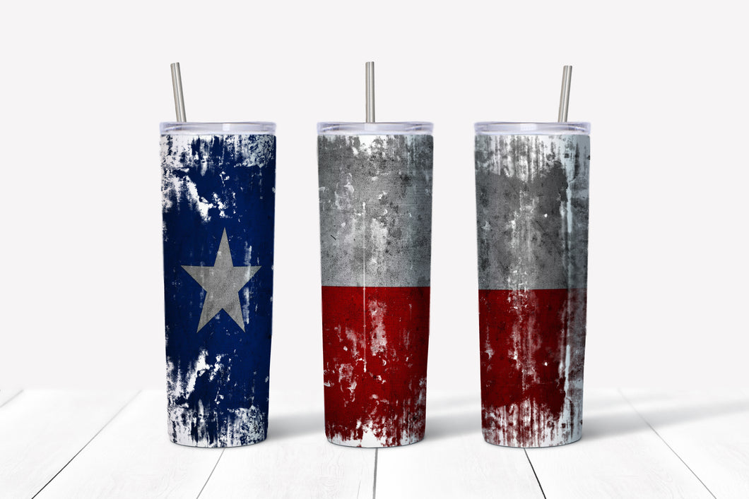 Texas Flag Tumbler
