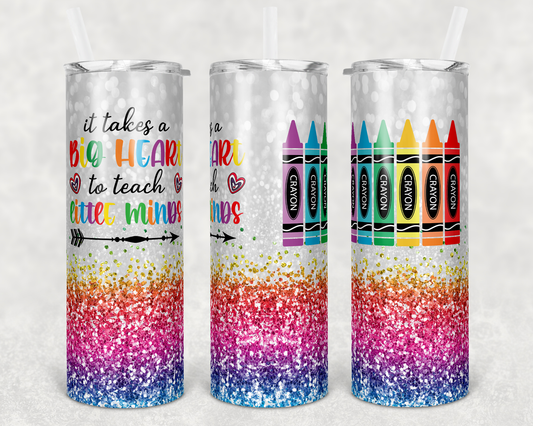 Teacher crayon tumbler