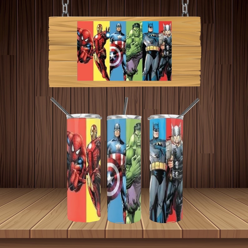 Superhero tumbler