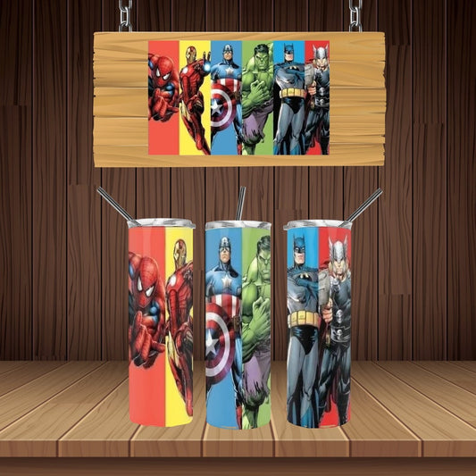 Superhero tumbler