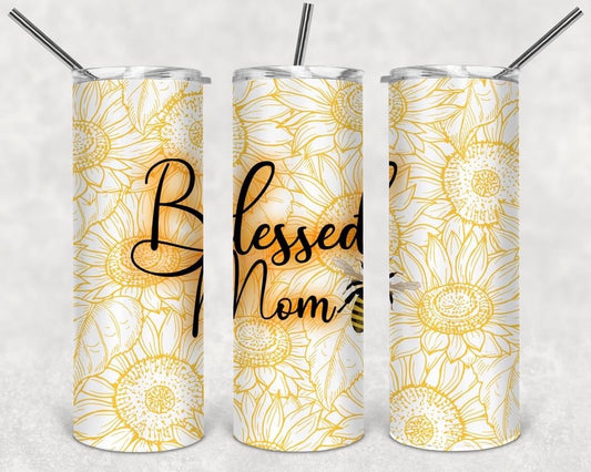 Blessed mom tumbler