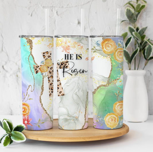 Easter HE risen tumbler