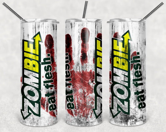 Zombie eat fresh tumbler