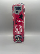Load image into Gallery viewer, Buckeyes tumbler
