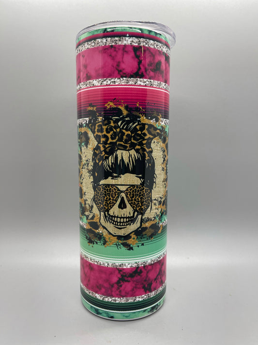 Skull leopard Tumbler