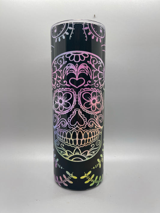 Sugar skull Tumbler