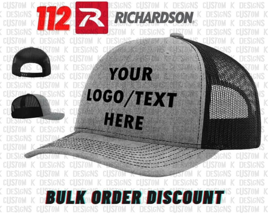 Custom logo hat