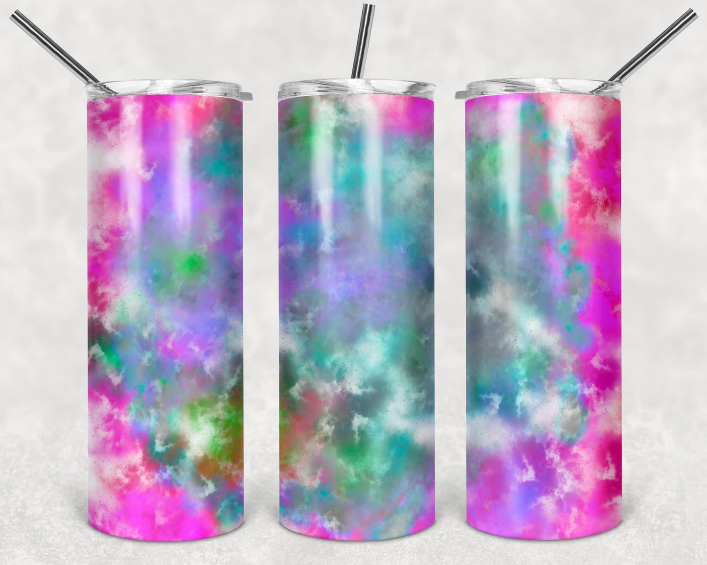 Watercolor tumbler