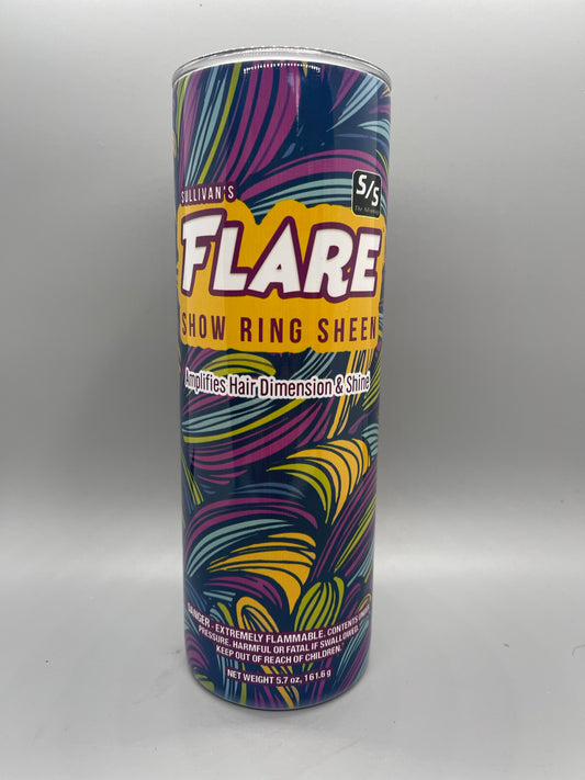 Flare show ring sheen tumbler