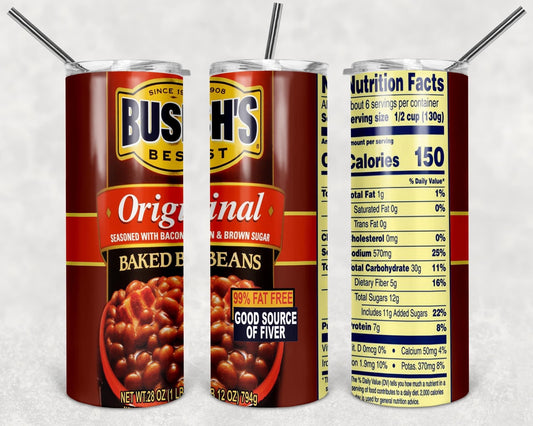 Busch’s baked beans tumbler