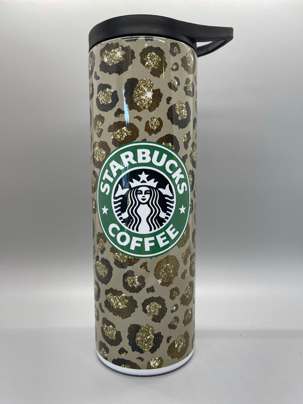 Leopard Starbucks tumbler