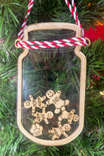 Load image into Gallery viewer, Mason jar family ornaments

