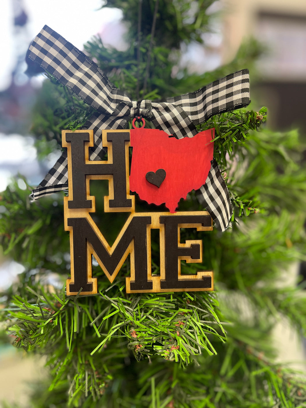 HOME- Ohio ornament
