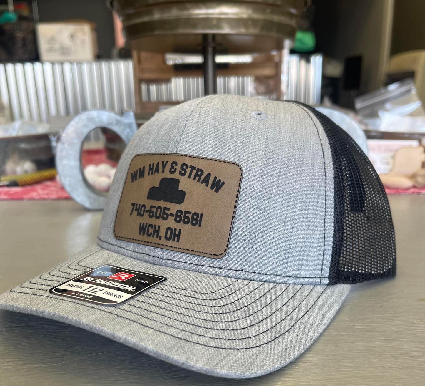 Custom logo hat