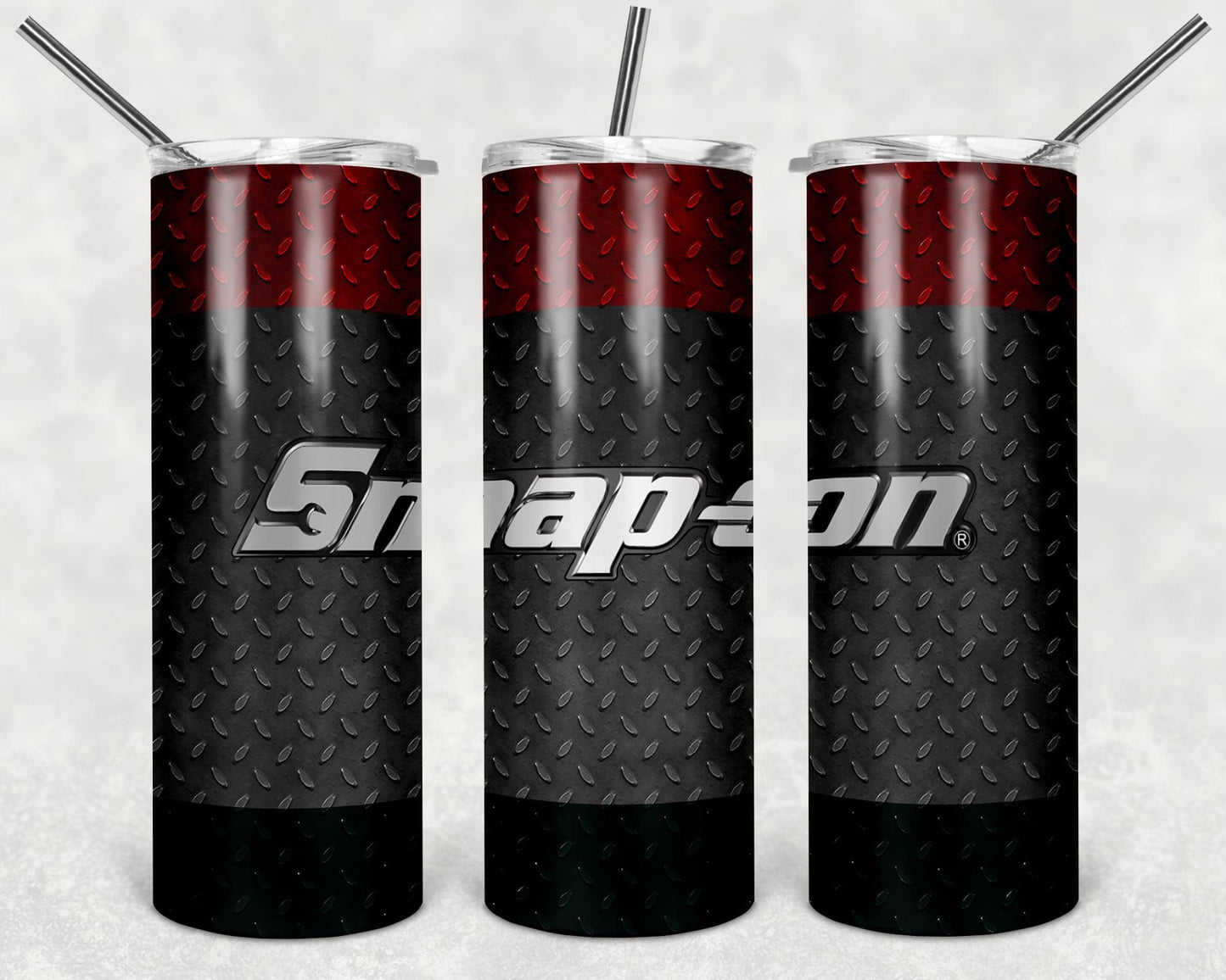 Snap on tumbler