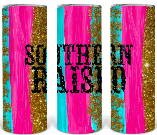 Southern raised tumbler