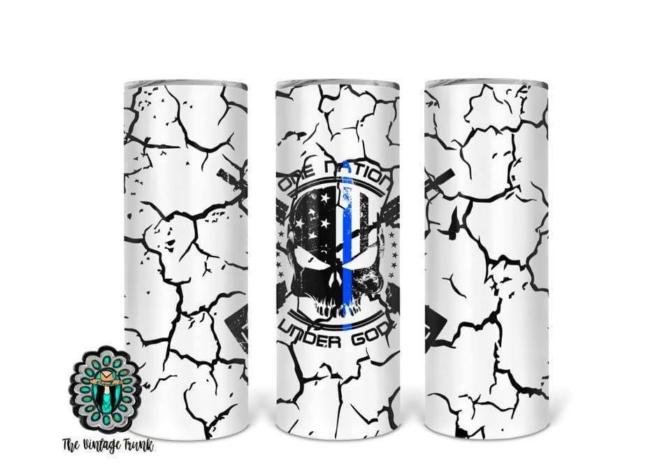 One nation under God tumbler