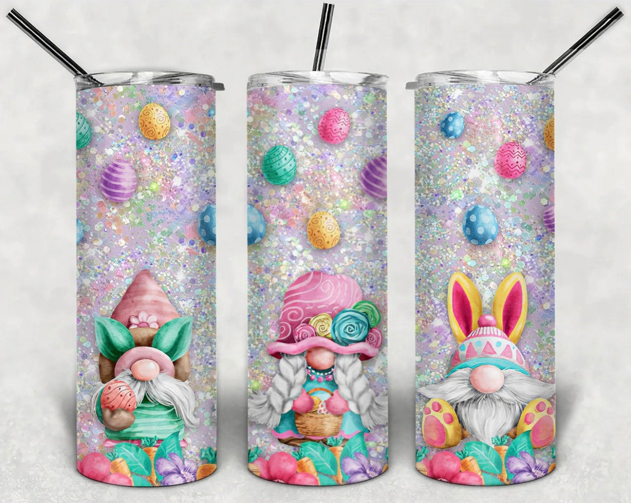 Easter gnomes tumbler