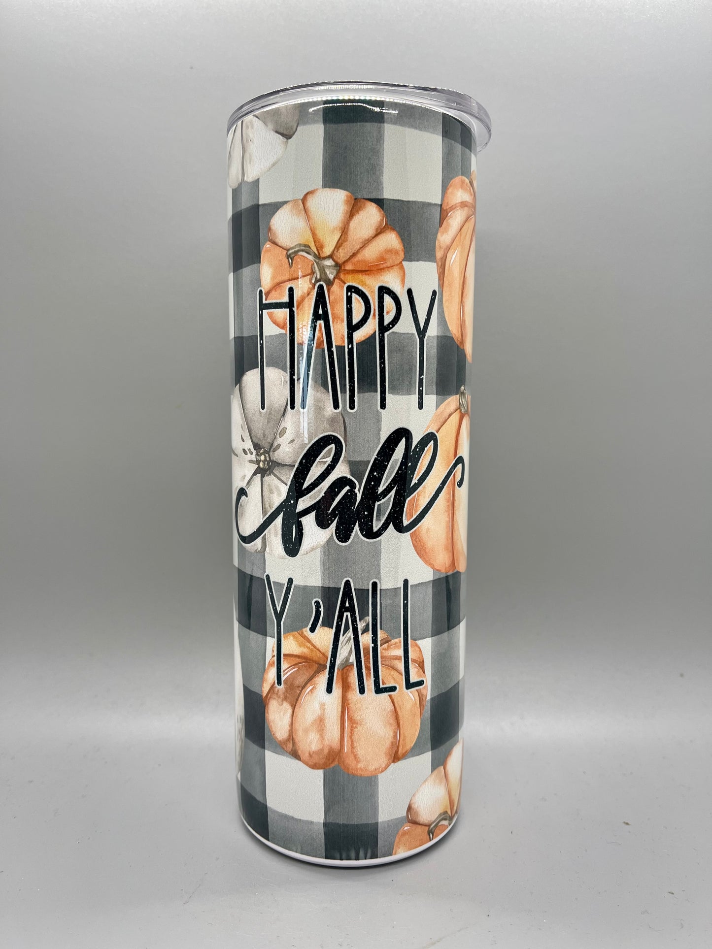 Happy fall y’all tumbler