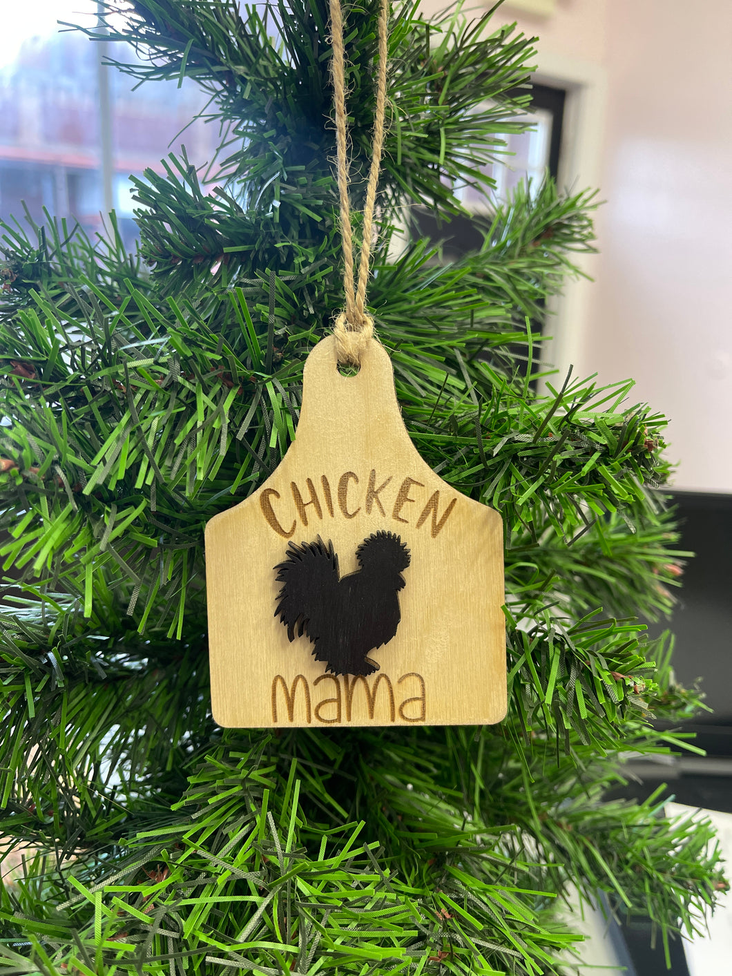 Chicken Mama ornament