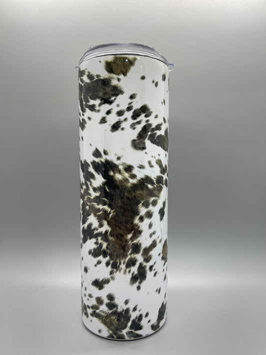 Cowhide plain tumbler