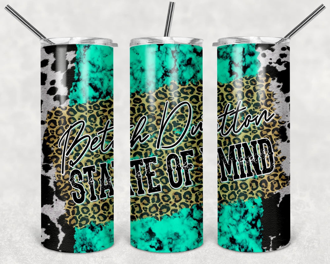 Beth Dutton state of mind tumbler