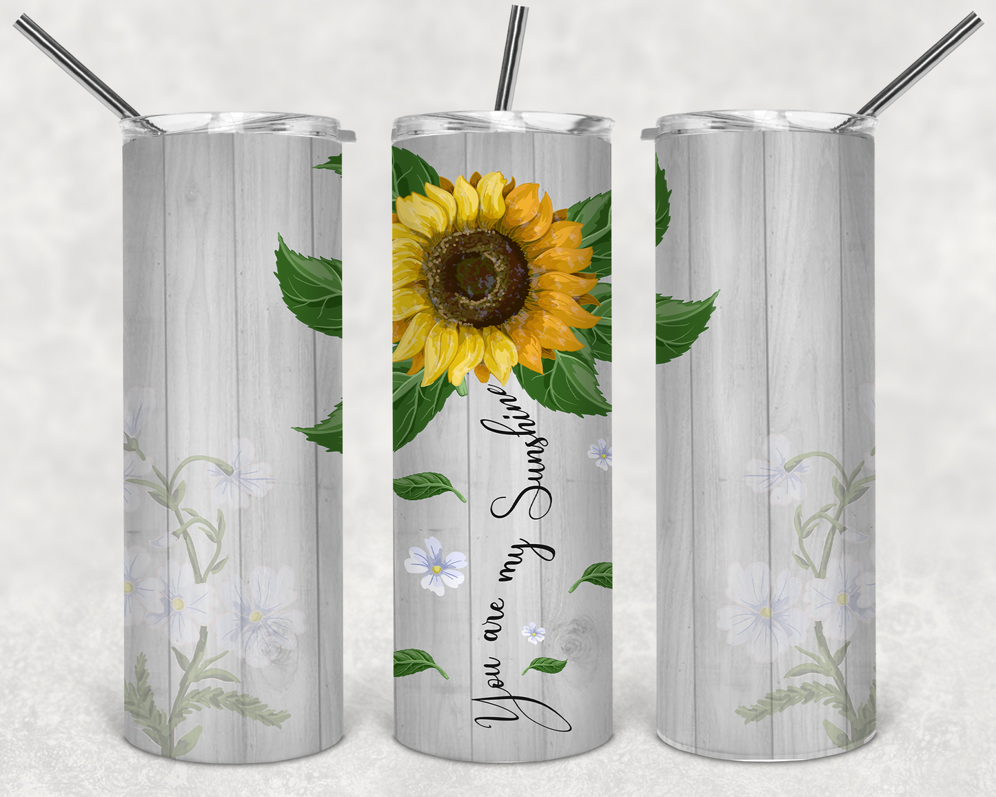 You are my sunshine tumbler