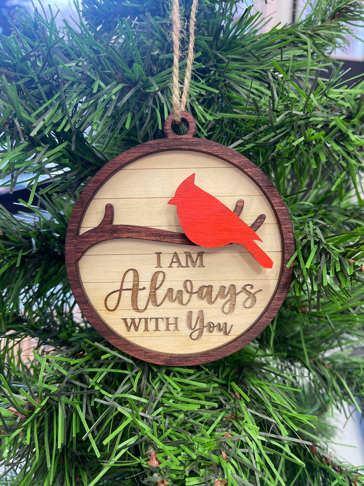 I am always with you ornament